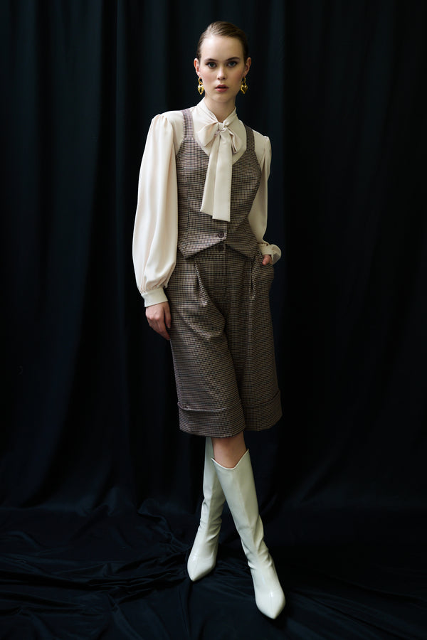 GILET QUADRI